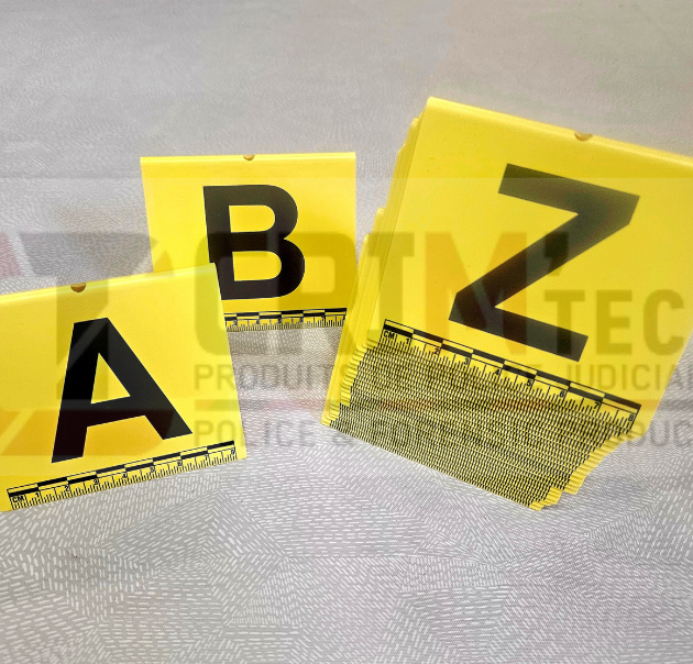 Lot de marquage de A à Z - avec règle