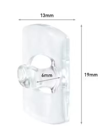 Attaches Adhésives - REUTILISABLES /  Beiges (Lot de 20)