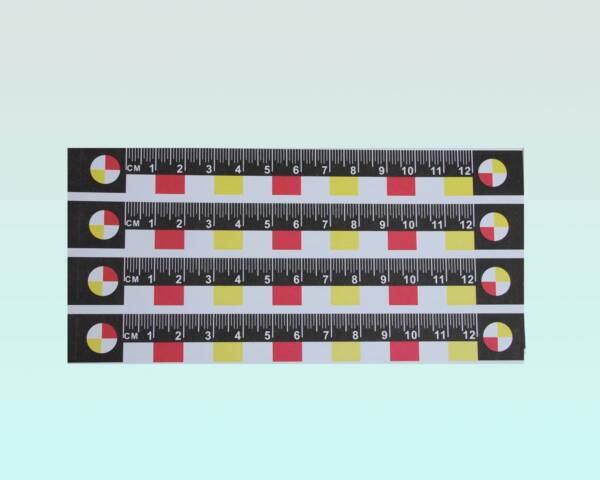 Carnet de 100 réglets adhésifs de 12cm