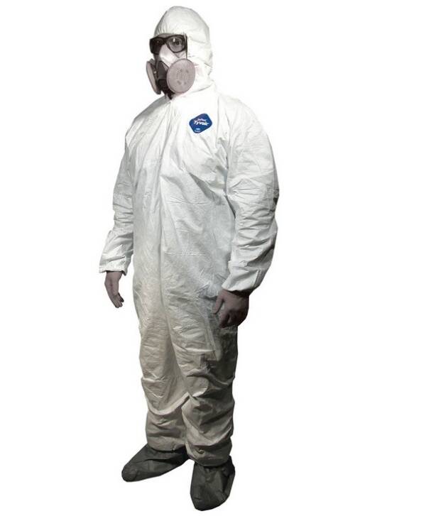Combinaison Tyvek Deluxe 'Coverall' (Tailles M au 5XL)