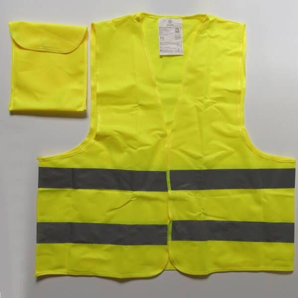 Gilet de signalisation fluo haute visibilité – Image 3