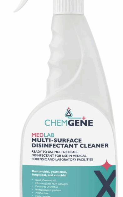 Désinfectant Multisurfaces en Spray CHEMGEN (750ml) *Denature l'ADN *