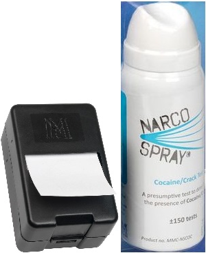 NarcoSpray Cocaine + 150 tests (sous blister) – Image 2
