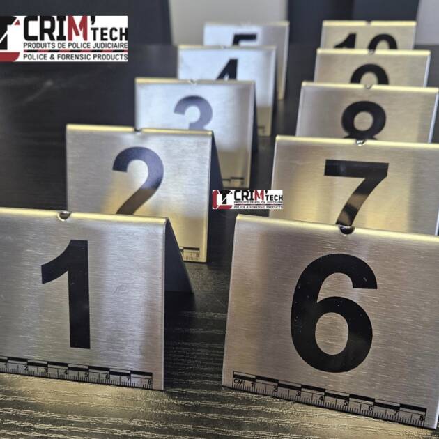 Lot de marquage 1-10  / Plots en ACIER ! *Nouveauté*