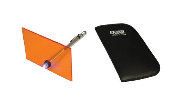 Orion-Lite "Mini-Blue" avec filtre orange et étui