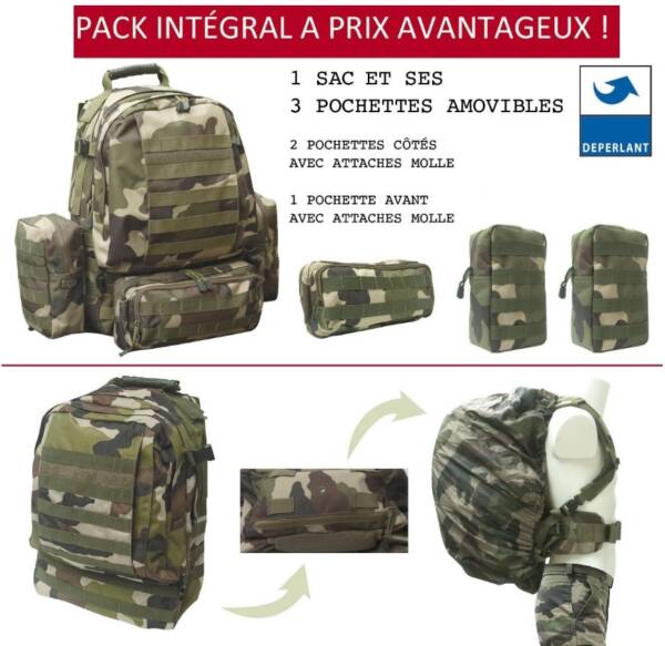 Sac à dos militaire 'Tactical' 35L - INTEGRAL