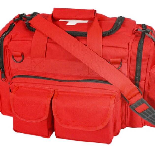 Sac 'Trauma' multipoches - Rouge (30.5x30.5x58.5cm)