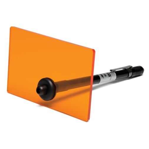 Lampe Micro Bluemaxx avec filtre orange et étui