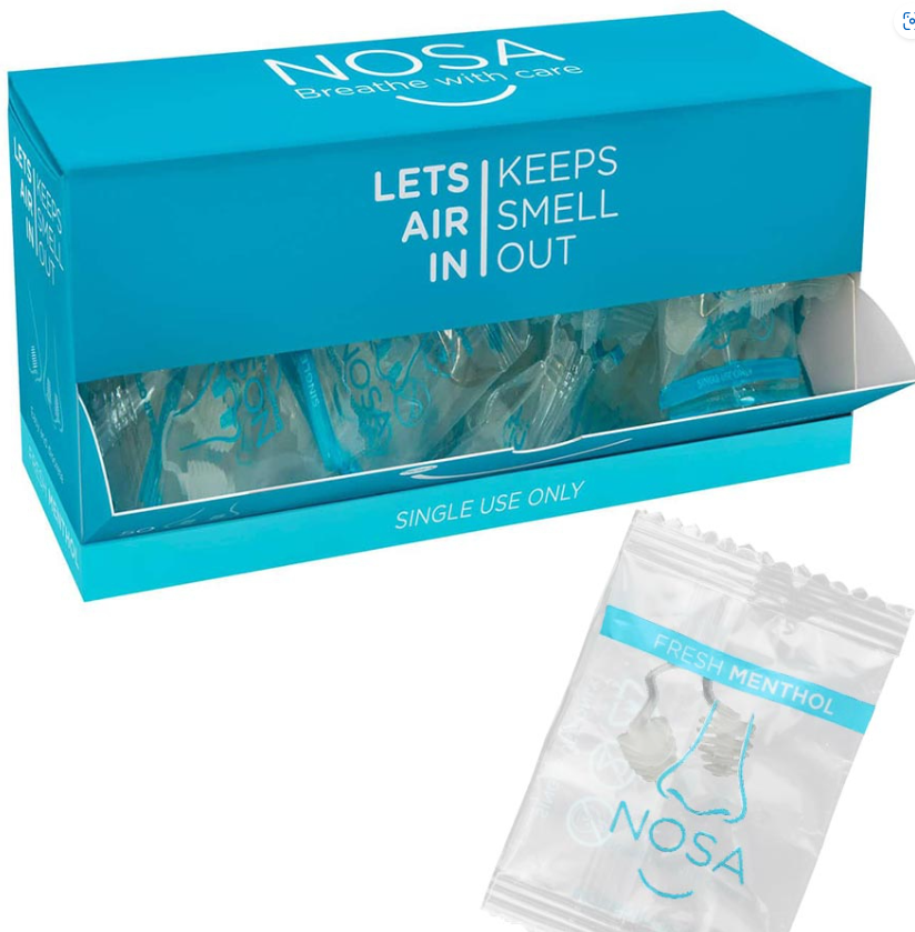 Bouchon de nez double au menthol