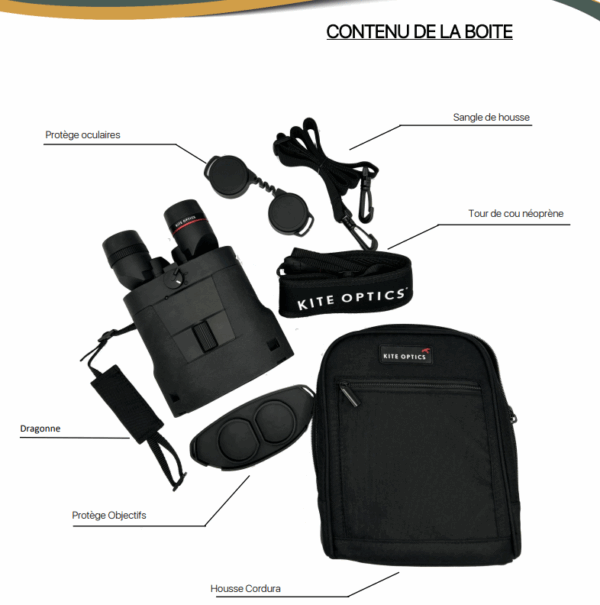 Jumelles APC Stabilisé 18X50 ED AA – Image 2
