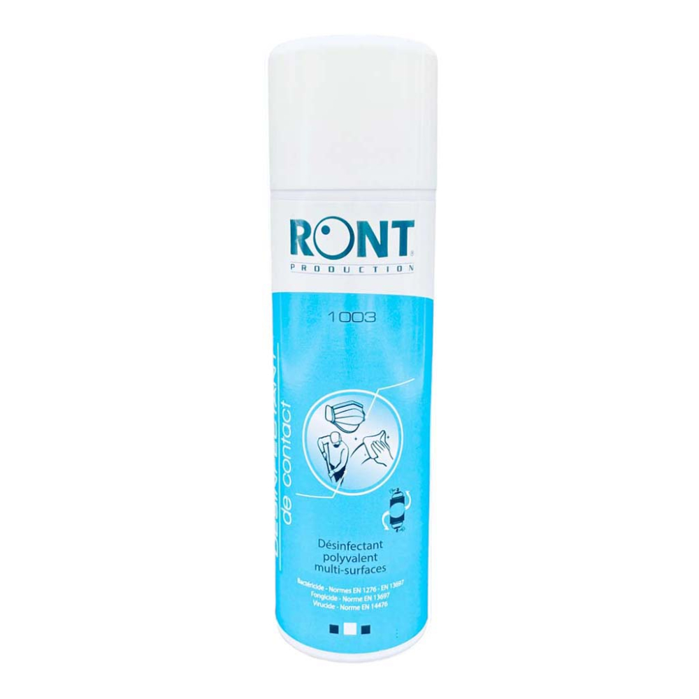 Spray Désinfectant de Contact Multi-Surfaces - 400ml- RONT