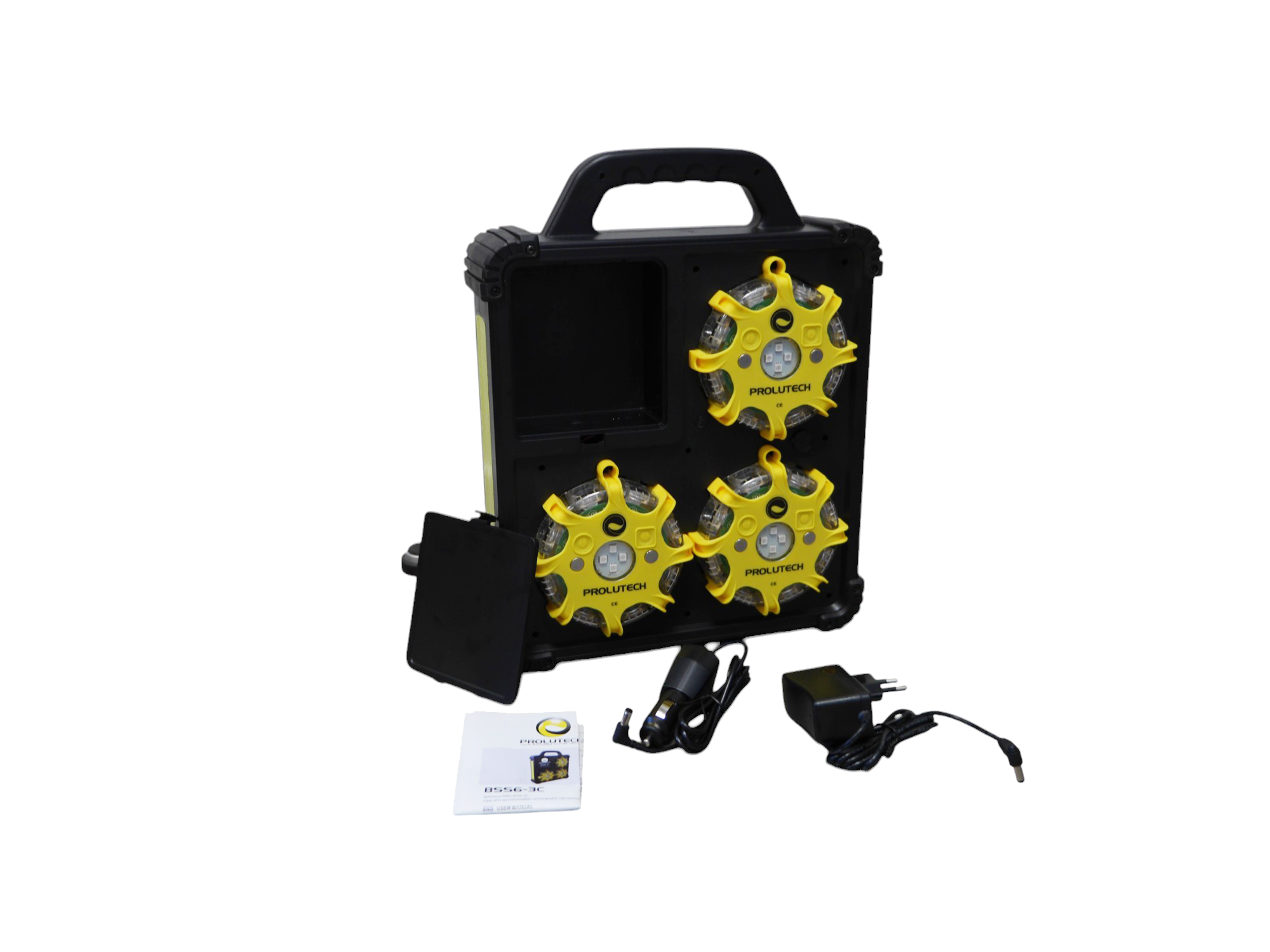 Valises de 6 balises - LED 3 couleurs rechargeables – Image 5
