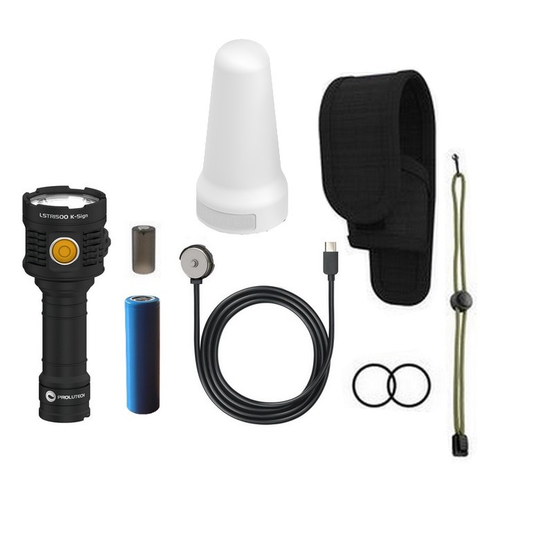 Lampe de signalisation LED 3 couleurs - 1500 Lumens - Rechargeable – Image 8