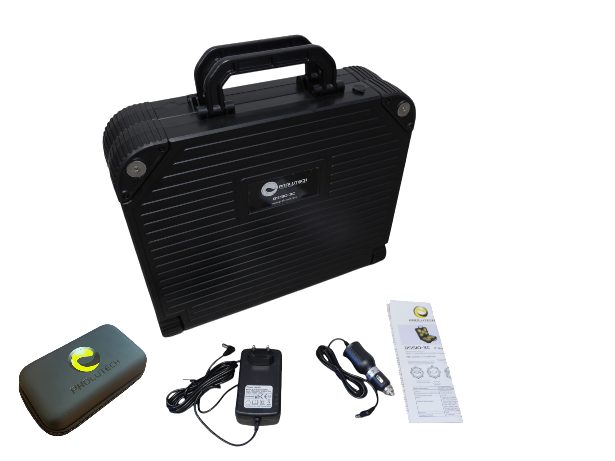 Valises de 10 balises - LED 3 couleurs rechargeables – Image 4