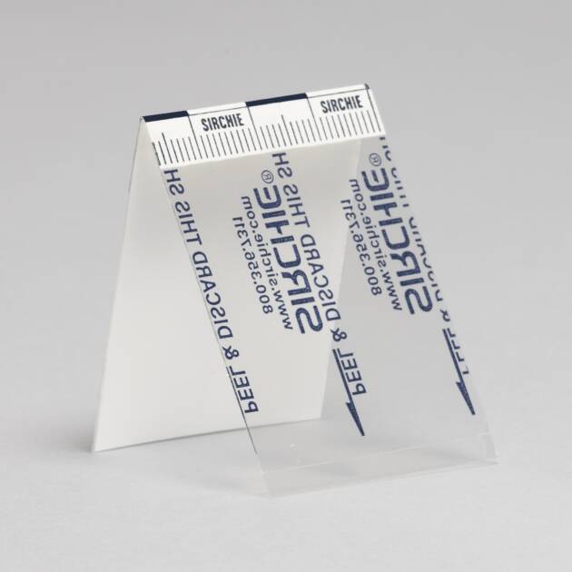 Transferts souples blancs - noirs ou transparents 3.8cmX5.1cm (Lot de 12)