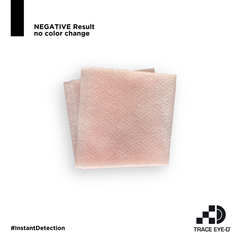 Lingettes de détection de Traces de Cocaïne X 10 / Trace Eye-D – Image 2