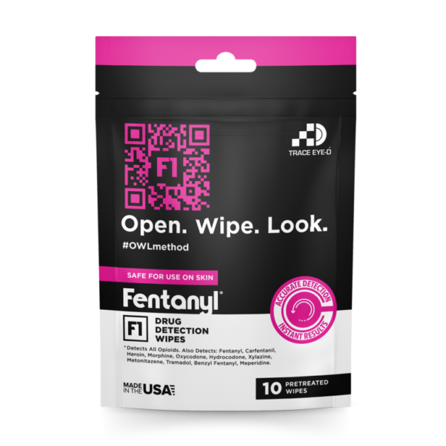 Lingettes de détection de Traces de Fentanyl X 10 / Trace Eye-D