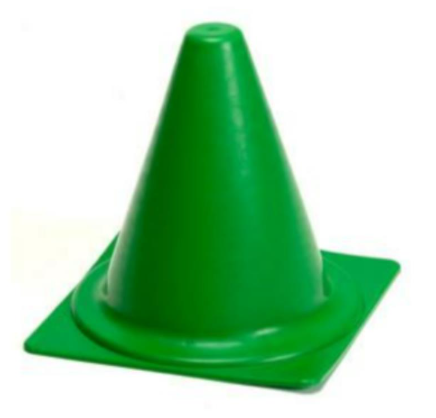 Cônes de visualisation vierges de 1 à 20 - 4 couleurs - 18cm – Image 3
