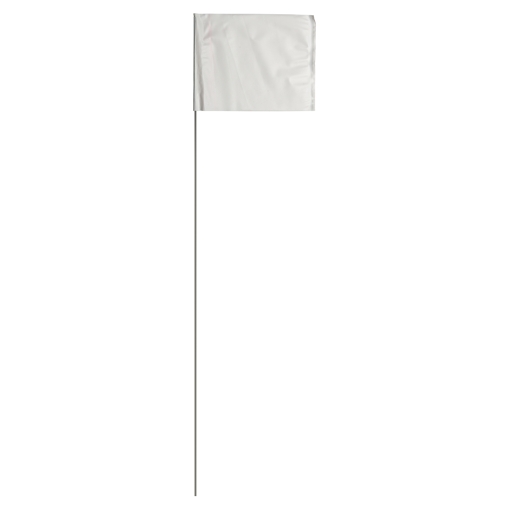 Drapeaux de marquage (10.2x12.7cm / piquet métal de 51cm) Lot de 100 – Image 3