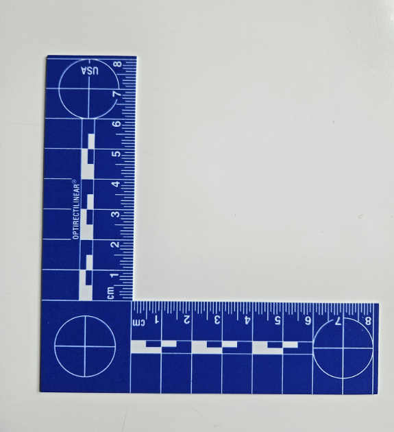 Equerre plastique AFBO 8X8cm - Jaune - Bleue - Noire