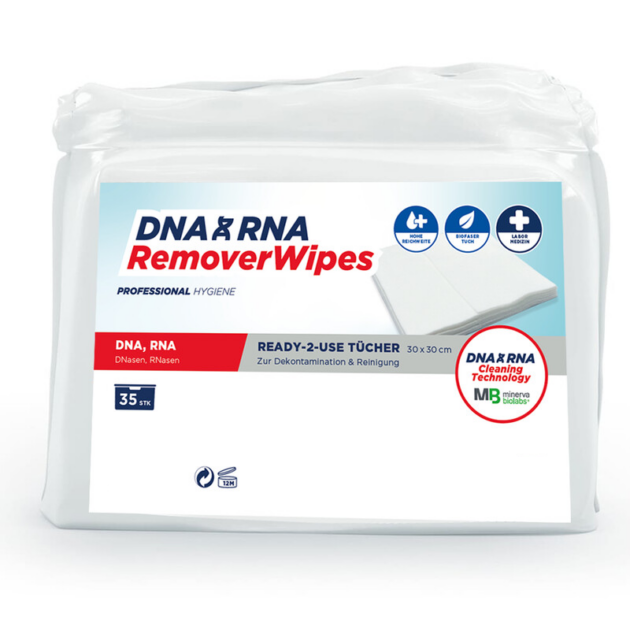 Lingettes désinfectantes Multi-surfaces - Destructeur d'ADN-ARN-DNases et Plasmides