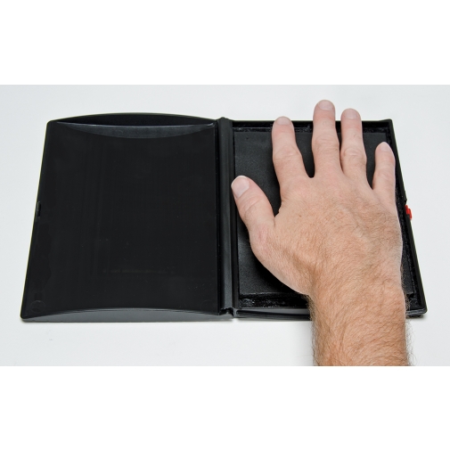 Tampon palmaire Porelon - 3000 monoprises  - Encre Noire - 12.7X15.90cm