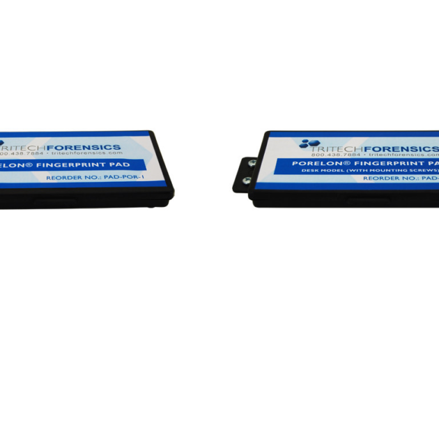 Tampon rectangulaire pour prises d'empreintes - L ou XL - encre noire