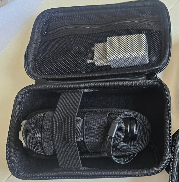 KIT COMPLET - Lampe torche tactique LED rechargeable (3000 lumens)