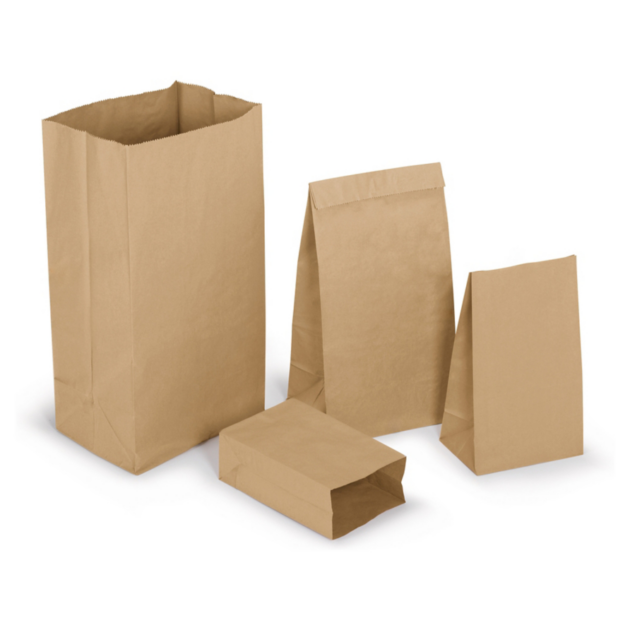 Sac Kraft 14x24x8cm - Pack de 100