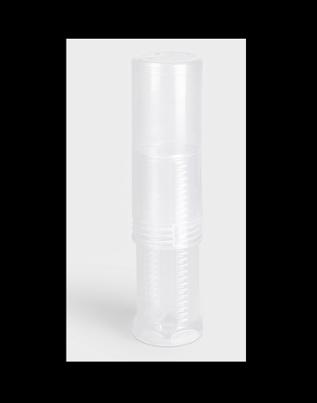 Tube de conservation téléscopique en plastique transparent - L. 35cm ->62cm - (pack de 12) – Image 2
